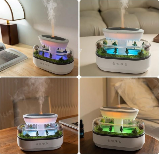 Shopera™ Premium Yağmur Damlacıklı Hava Nemlendiricisi